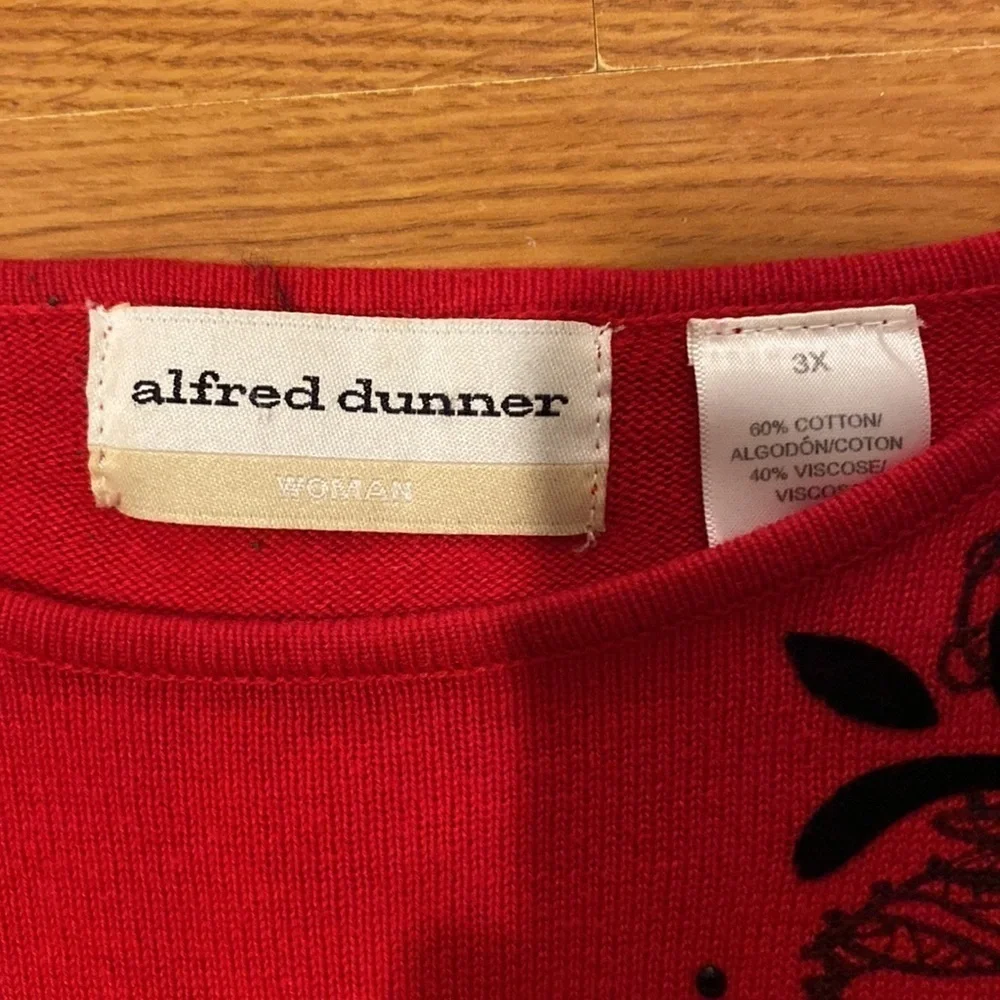 Alfred Dunner Sweater size 3X. (CC)